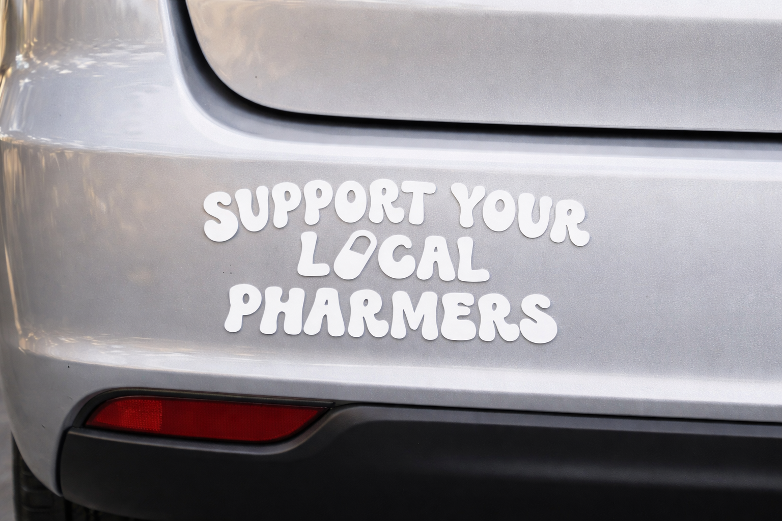 Support Your Local Pharmers Decal – Funny Pharmacy Car Vinyl Sticker