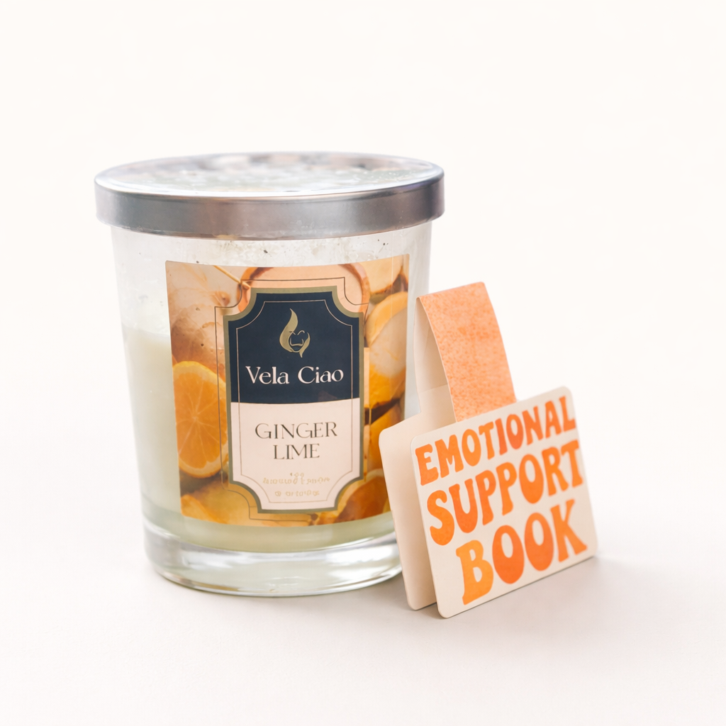 Emotional Support Book Magnetic Bookmark – Funny Gift for Readers