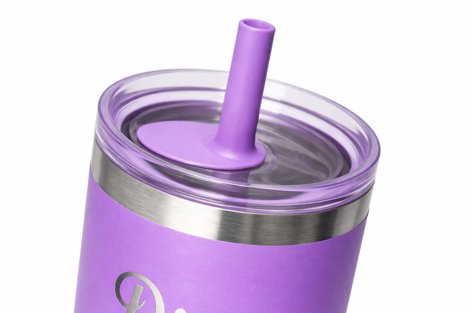 Personalized Kids Stainless Steel Tumbler | Custom Name Toddler Cup with Straw